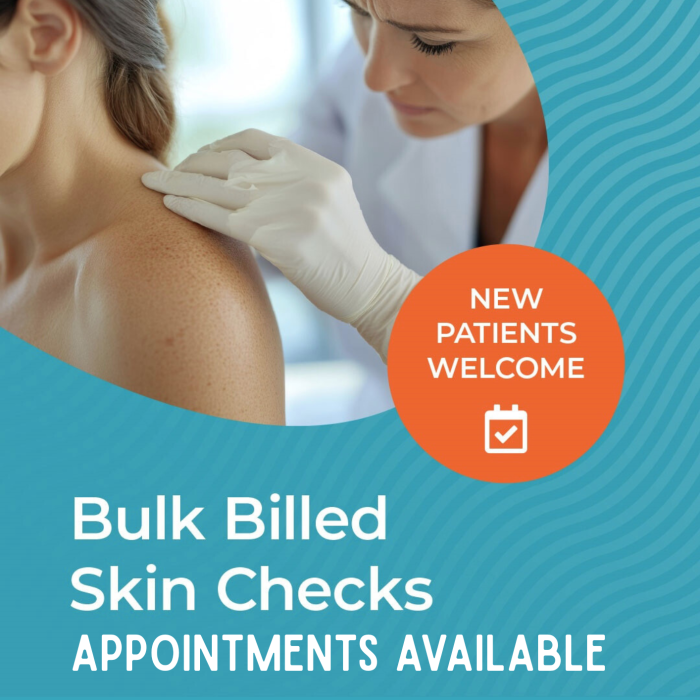 Bulk Billed Skin Checks Flyer A4 April 2026